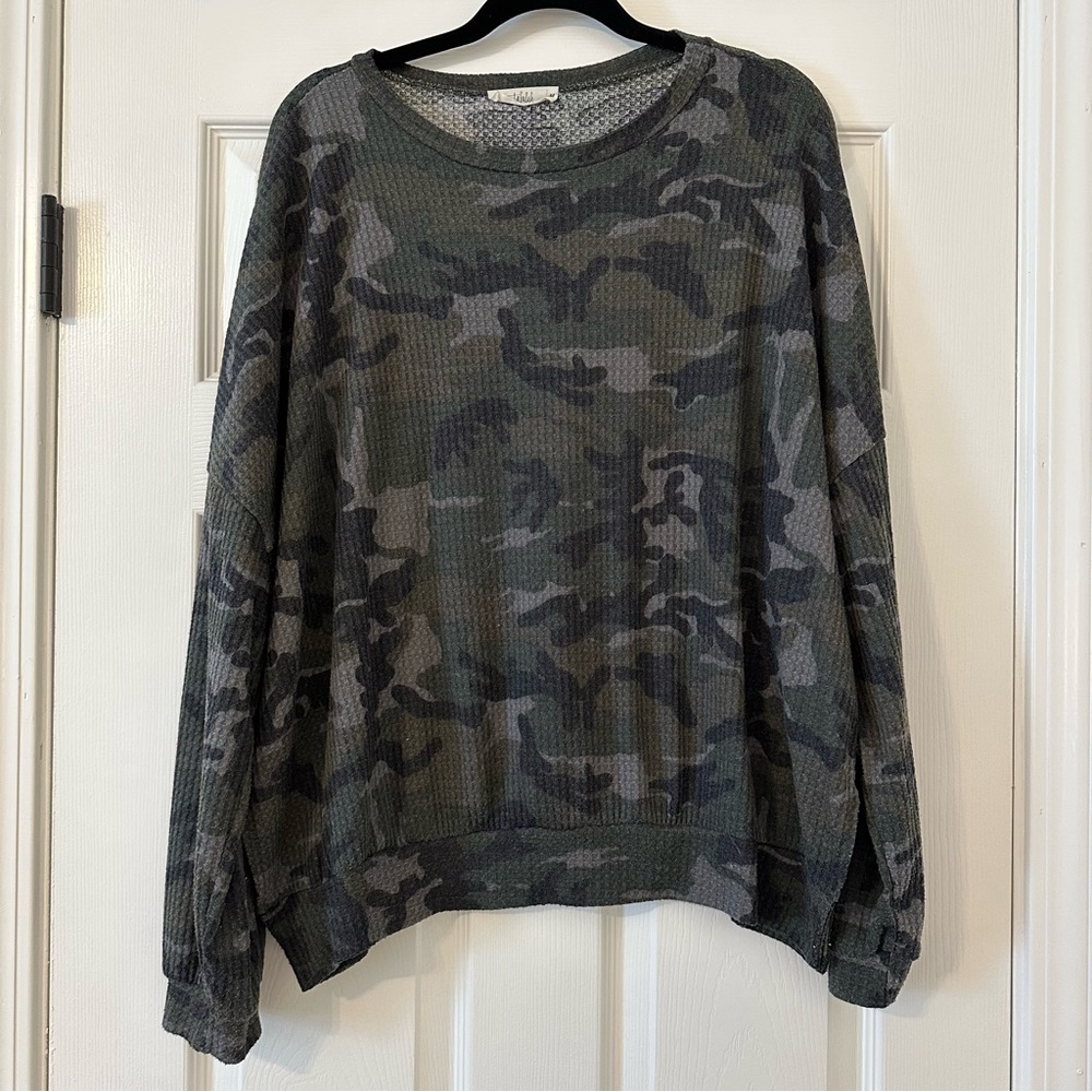 Talulah Camo Sweater